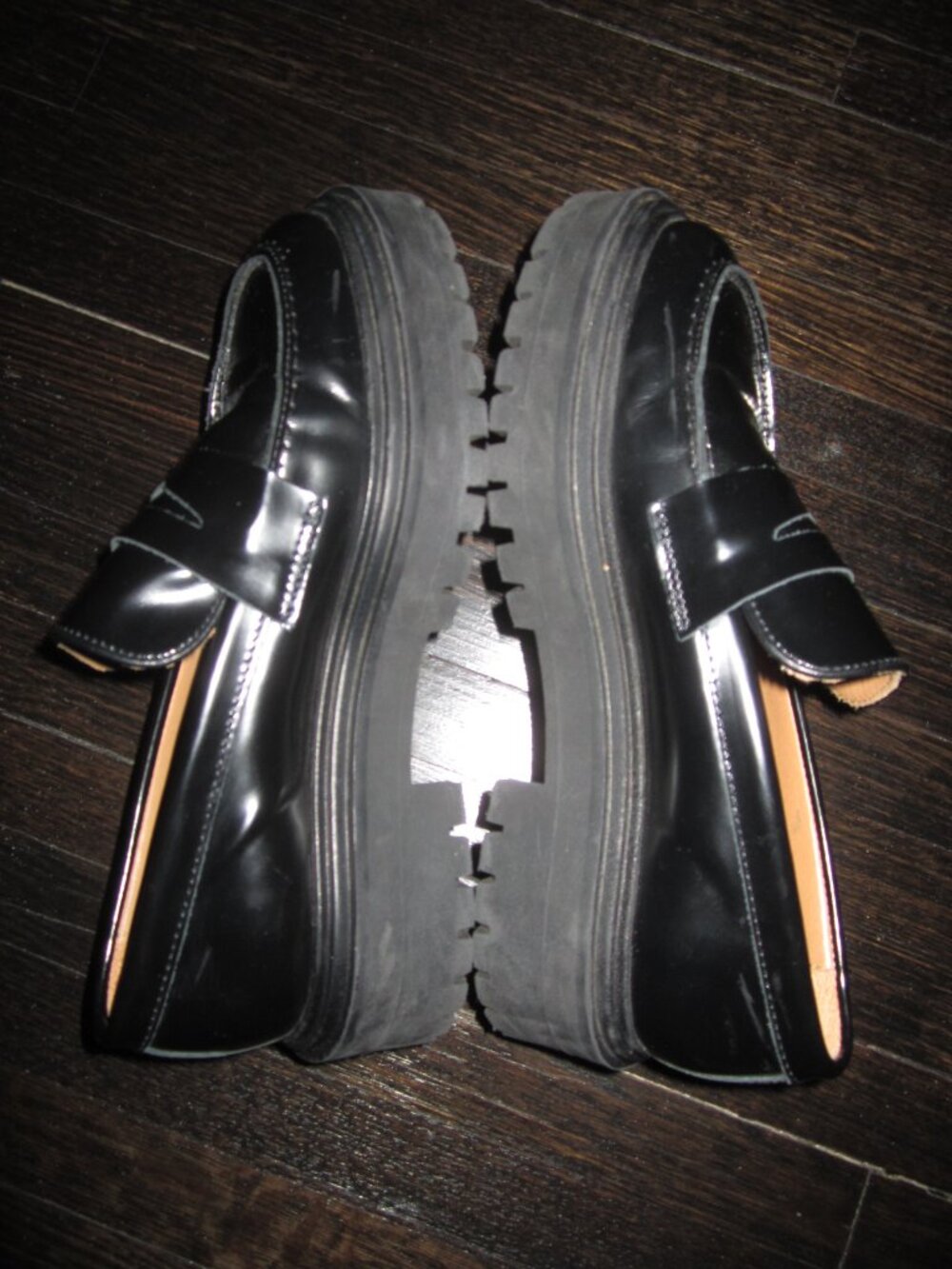 THURSDAY BOOT COMPANY Everyday Black Leather Penny Loafer Women’s 7 1/2 - Picture 5 of 11